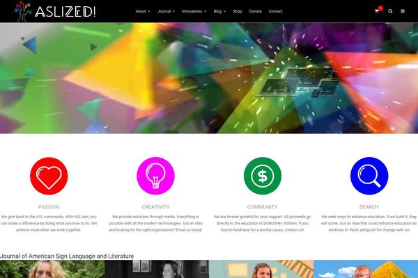 Strata theme site design template sample