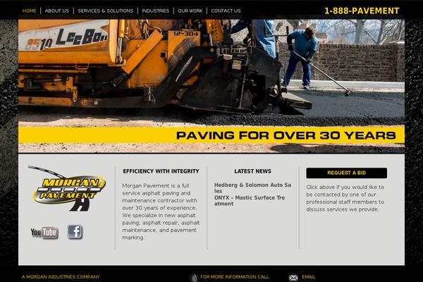 Site using Salient-core plugin