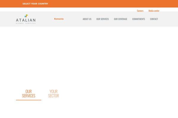 Impreza theme site design template sample