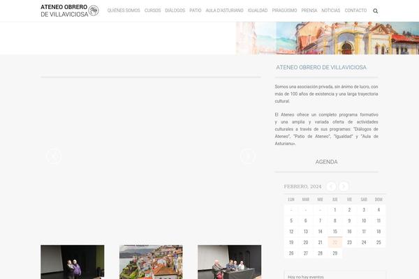 Impreza theme site design template sample