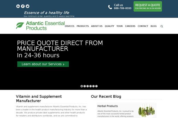 Site using Easy Table plugin