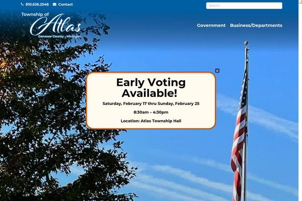 atlastownship.org site used Salient Child