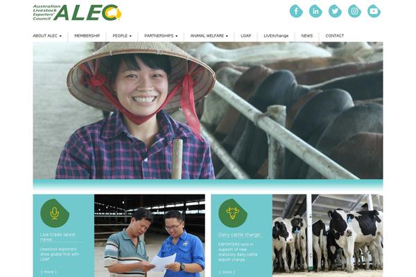 Environmental theme site design template sample