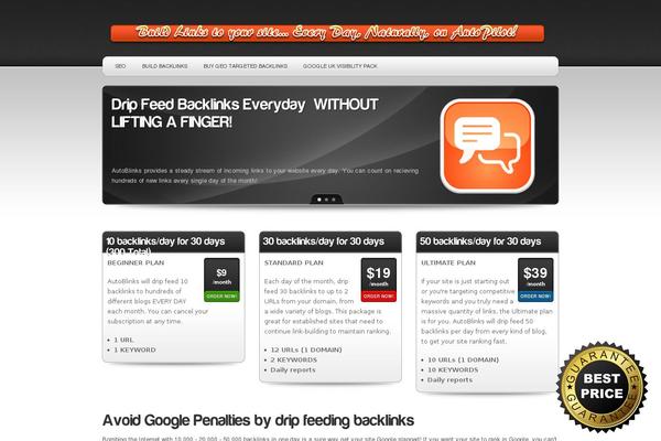 Site using Code Embed plugin