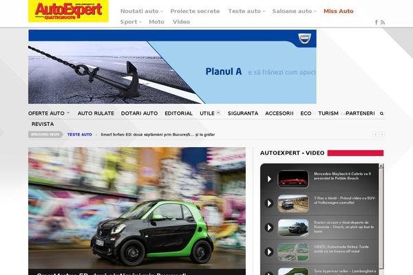 Site using Super RSS Reader plugin