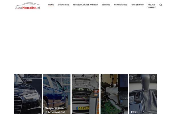 Kalium theme site design template sample
