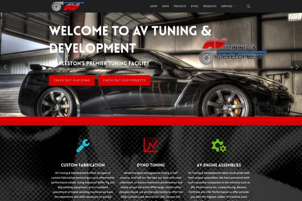Salient theme site design template sample