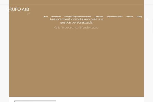 WP Residence theme site design template sample