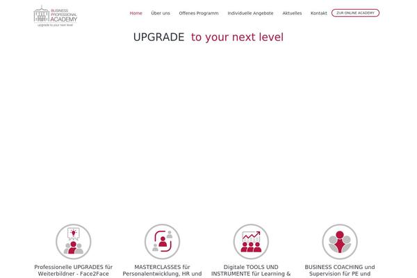 Site using Thrive-visual-editor plugin