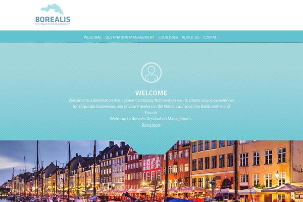 DMS theme site design template sample