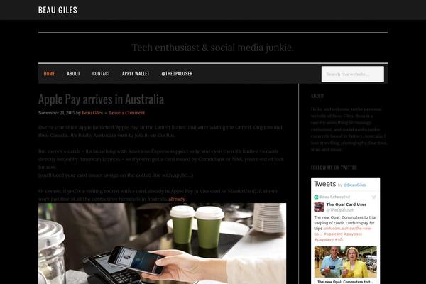 Eleven40 Pro theme site design template sample
