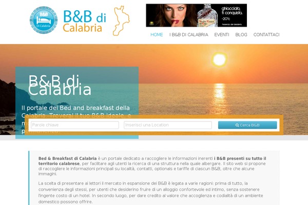 bebdicalabria.it site used Spacious