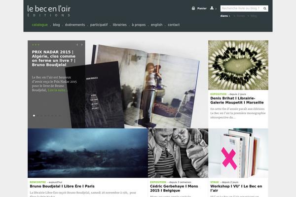 Jupiter Child theme site design template sample
