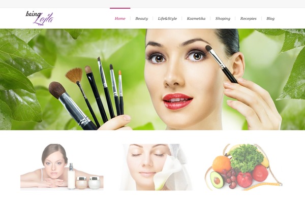 Lounge theme site design template sample