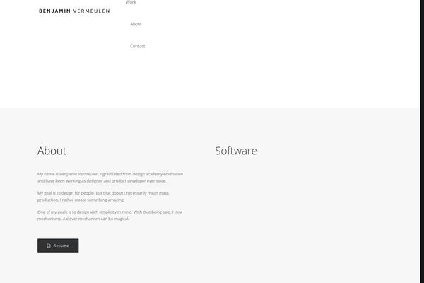 Uncode theme site design template sample