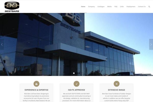 Enfold theme site design template sample