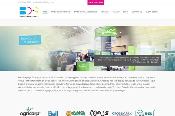 Jupiter Child theme site design template sample