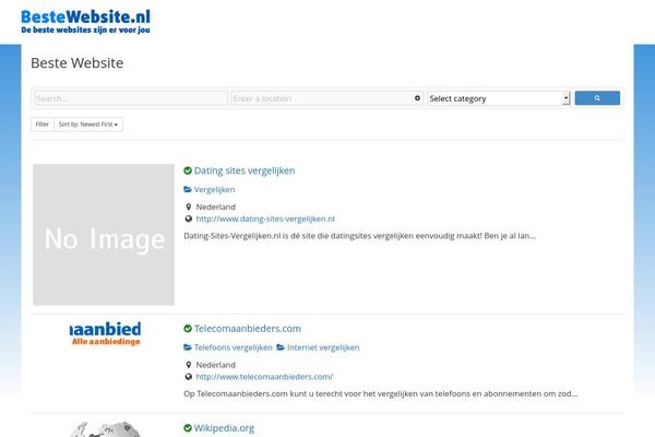 GeneratePress theme site design template sample