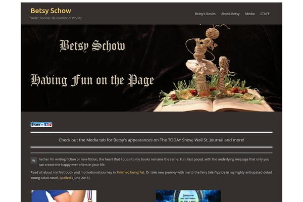 betsyschow.com site used Paraxe