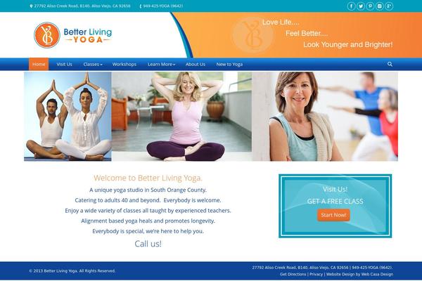 The7 theme site design template sample