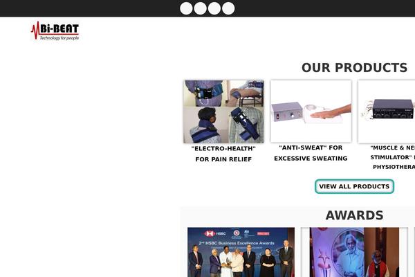 Site using Elementor plugin
