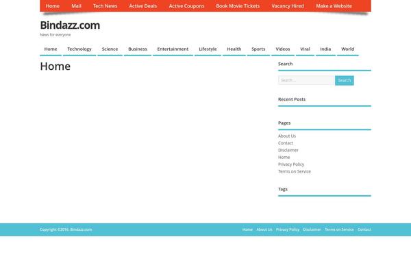 Foxiz theme site design template sample