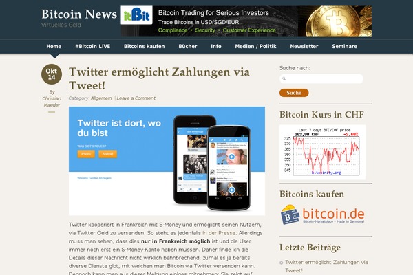Site using TablePress plugin