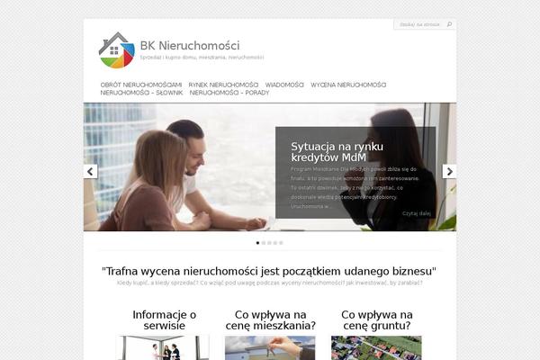 Chameleon theme site design template sample