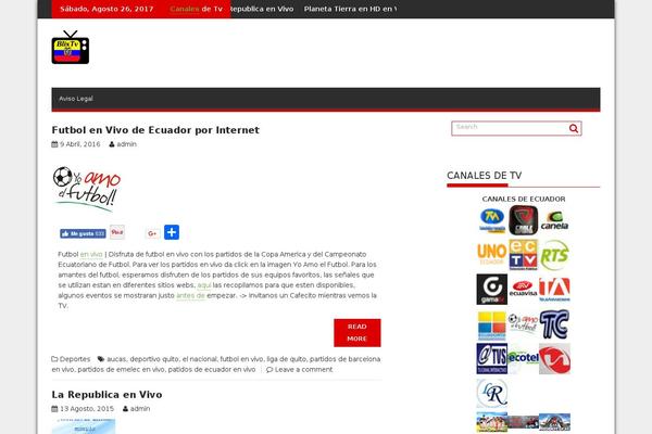 CoverNews theme site design template sample
