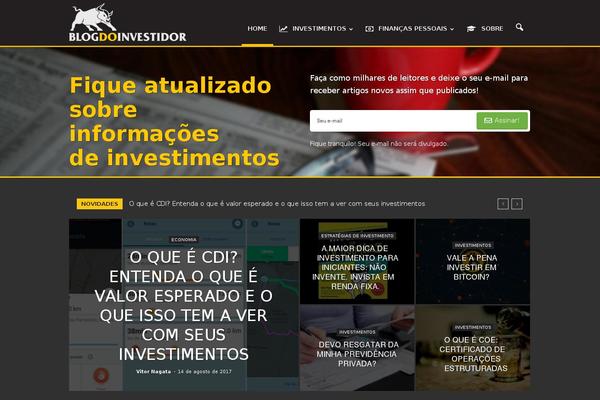 Newspaper Child theme site design template sample