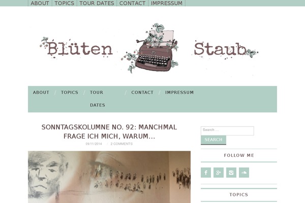 Author theme site design template sample