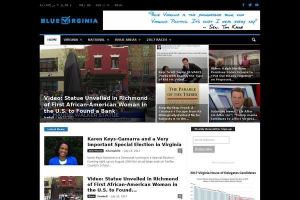 NewsMag theme site design template sample