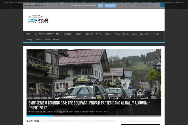 Sahifa theme site design template sample