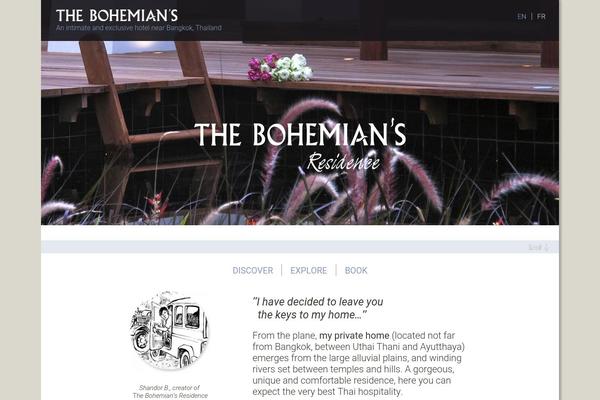 Ultimatum theme site design template sample