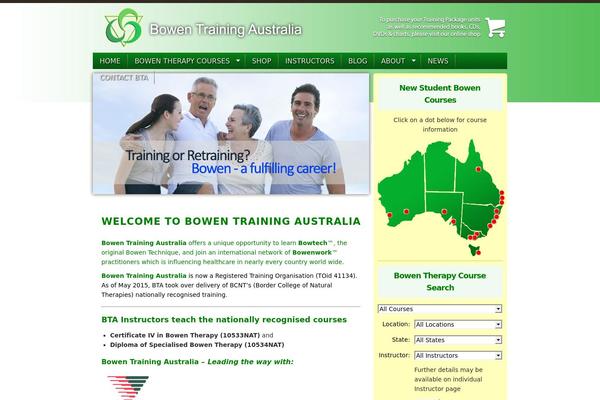 bowentraining.com.au site used Salient Child