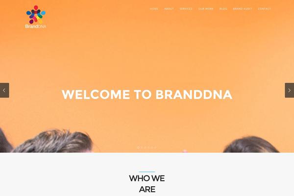 Story theme site design template sample
