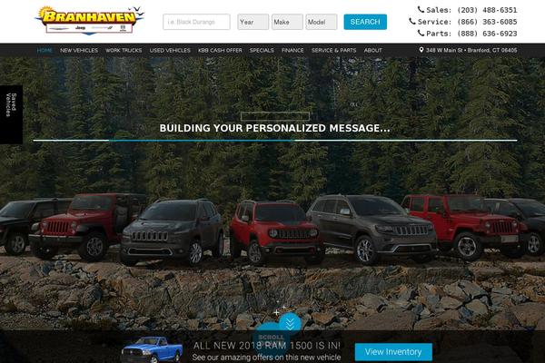 Site using Dataium plugin