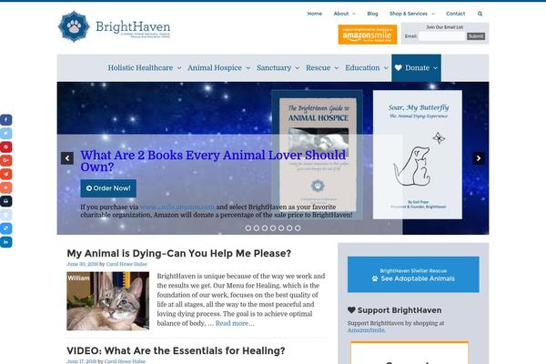 GeneratePress theme site design template sample