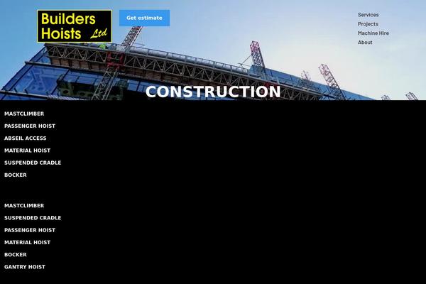 Bridge theme site design template sample