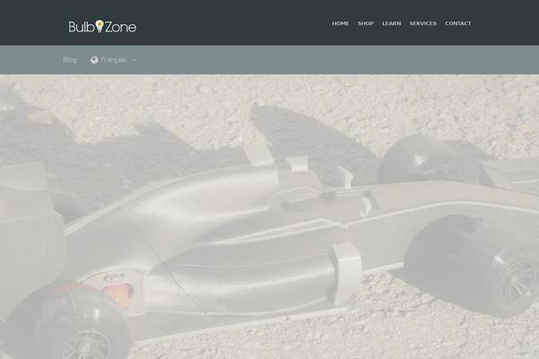 Storefront theme site design template sample