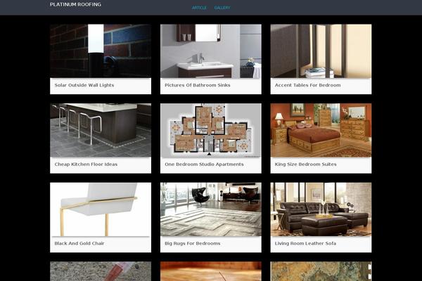 Bridge Child theme site design template sample