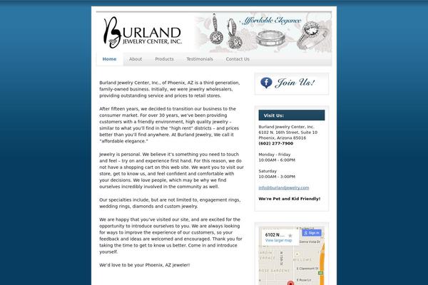 Thesis 1.8 theme site design template sample