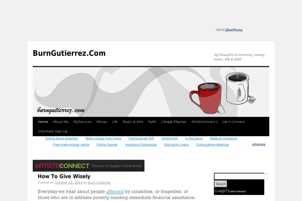 Site using WordPress Countdown plugin plugin