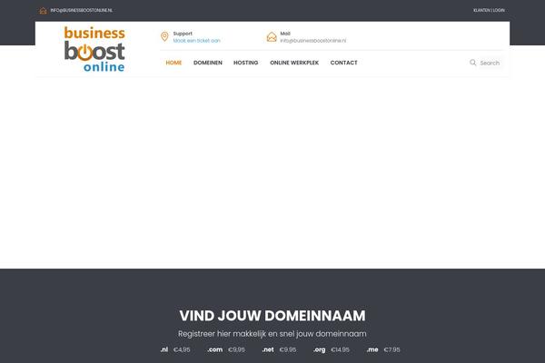 Easyweb theme site design template sample