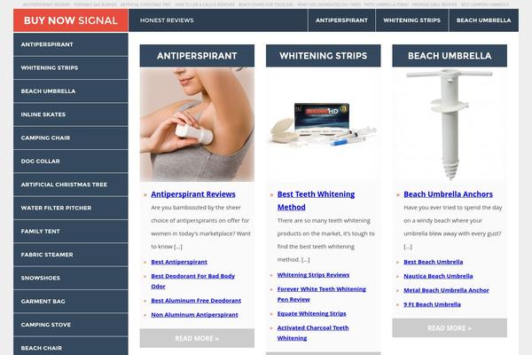Root website example screenshot