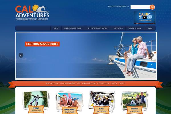 Total theme site design template sample