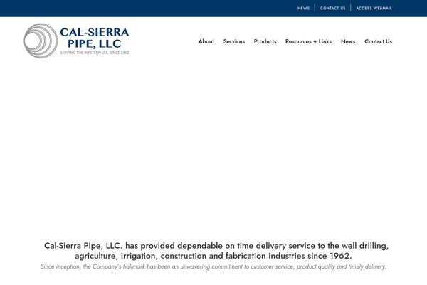 Corzo theme site design template sample