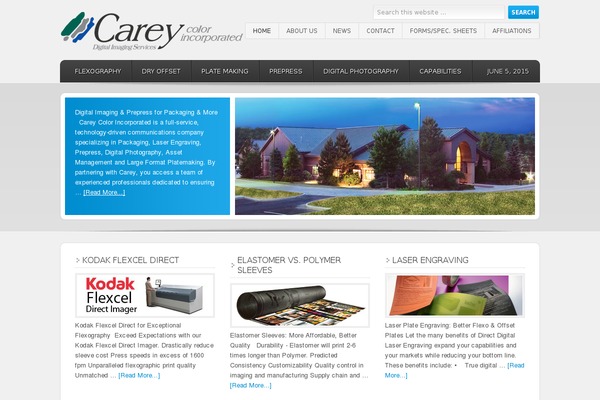 Cherry Framework theme site design template sample
