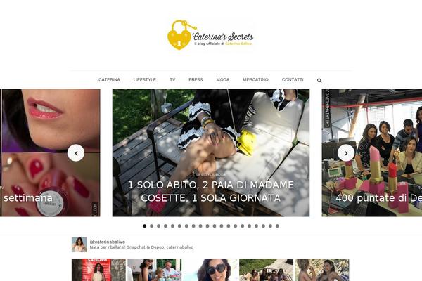 Cb theme site design template sample