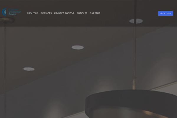 Ccs theme site design template sample